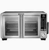 Gourmia XL Digital Air Fryer Toaster Oven with Single-Pull French Doors