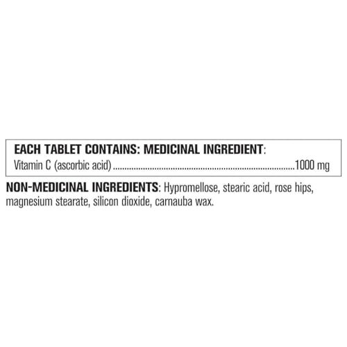 Kirkland Signature Vitamin C, 1000mg, 500 Tabs