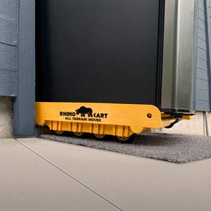 Rhino Cart All Terrain Mover Heavy Duty Appliance Dolly for Building Material Handling & Moving Heavy Furniture with Ease - Expands up to 46” with a 2,000lb Load Rating - Made in USA