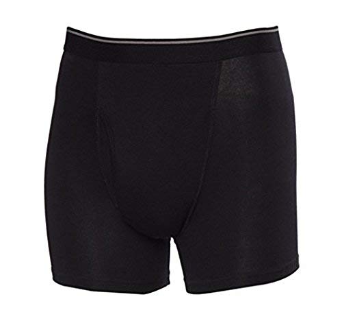 Kirkland Signature Men's Boxer Brief, 4-Pack - Black-Gray Small