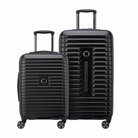 Delsey 2-piece Hardside Trunk Set, 26'', Black