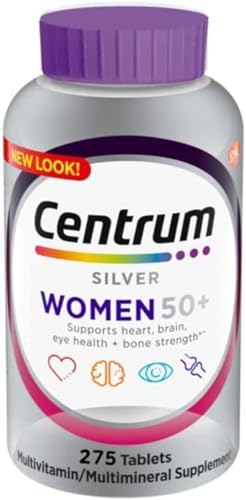 Centrum Silver Women 50+ Multivitamin, 275 Tablets