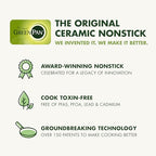 GreenPan Valencia Pro Hard Anodized Healthy Ceramic Nonstick 8" Frying Pan Skillet, PFAS-Free, Induction, Dishwasher Safe