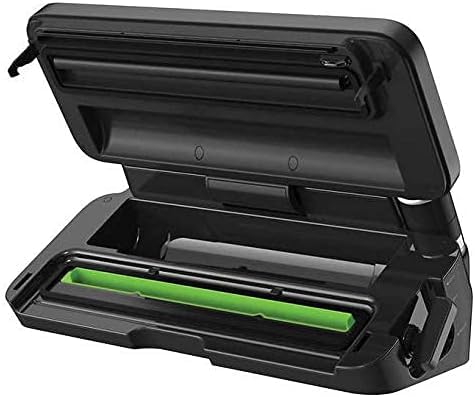 FoodSaver Vacuum Sealer Machine with 4 Settings Including Pulse and Marinate with Sealer Bags and Roll, Handheld Vaccum Sealer for Airtight Food Storage and Sous Vide, Black