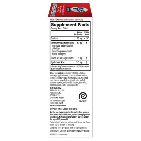 Move-Free Ultra Triple Action Joint Supplement 75 Tablets