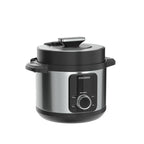 CUCKOO Pressure Cooker 10 Menu Options: Steamer, Slow Cook, Sauté, Porridge, & More, User-Friendly LED Display, Stainless Steel Inner Pot, 24 Cup / 6 Qt. (Uncooked) CMC-ZSN601F Black