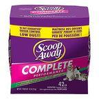 Scoop Away Complete Performance, Scented Cat Litter, 42 Pounds