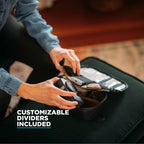 NOMATIC McKinnon Tech Organizer - Electronics Organizer for Travel Essentials - Cable Organizer Bag and Tech Pouch - Versatile Travel Case and Storage Bag for Camera Gear (Black)