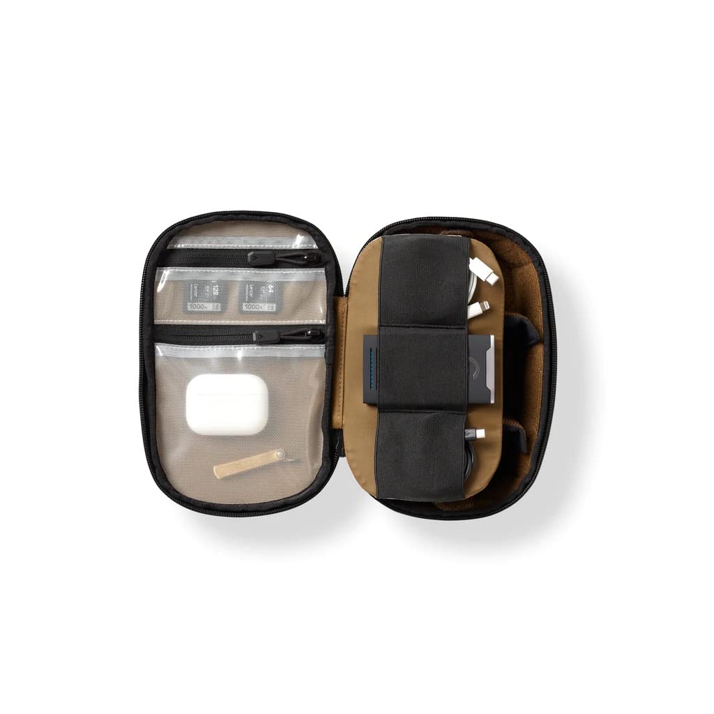 NOMATIC McKinnon Tech Organizer - Electronics Organizer for Travel Essentials - Cable Organizer Bag and Tech Pouch - Versatile Travel Case and Storage Bag for Camera Gear (Black)