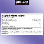 Kirkland Signature CoQ10 300 mg., 100 Softgels (3 Pack)