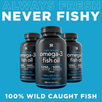 SPORTS RESEARCH Swallow Tablets Omega 3 1250 G Heart, Brain And Immune Support Adult