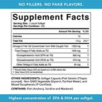 SPORTS RESEARCH Swallow Tablets Omega 3 1250 G Heart, Brain And Immune Support Adult