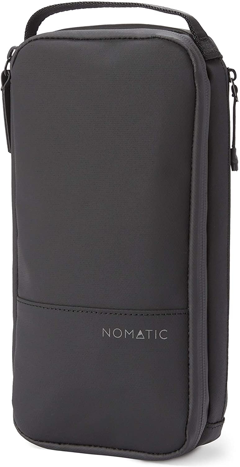 NOMATIC Toiletry Bag for Travel - Great for Travel Size Toiletries - Travel Essentials Wash Bag - Travel Makeup Bag, (Black), Large V2