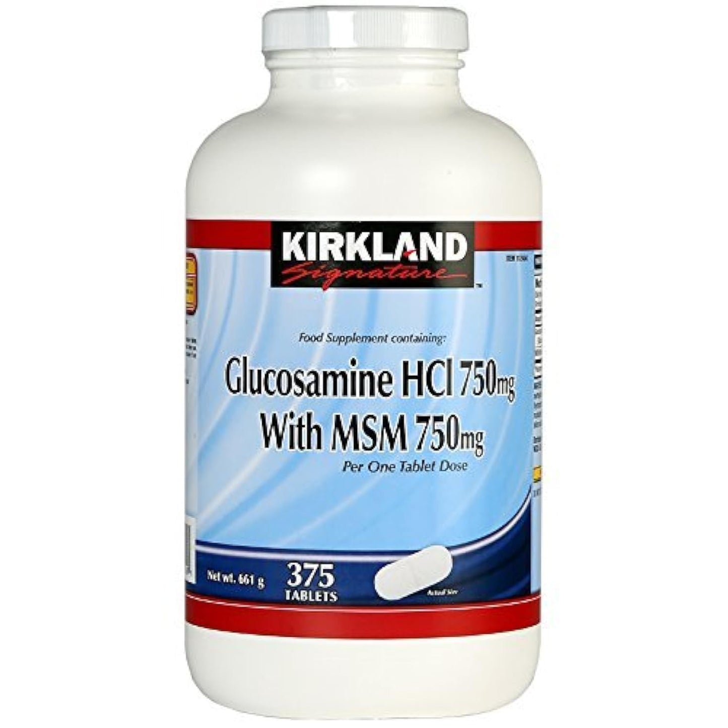 Kirkland Signature Glucosamine with MSM, 375 Tablets