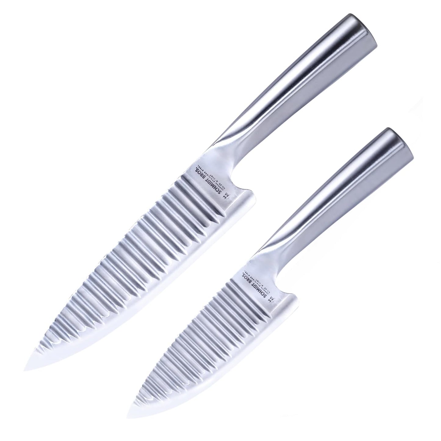 Schmidt Bros. Evolution 3- Piece Knife Set, High-Carbon German Stainless Steel Cutlery in a Wood Gift Box