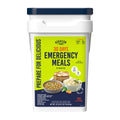 Augason Farms 30 Day Emergency Food Supply 194 servings bucket with various meal options and nutrition information.
