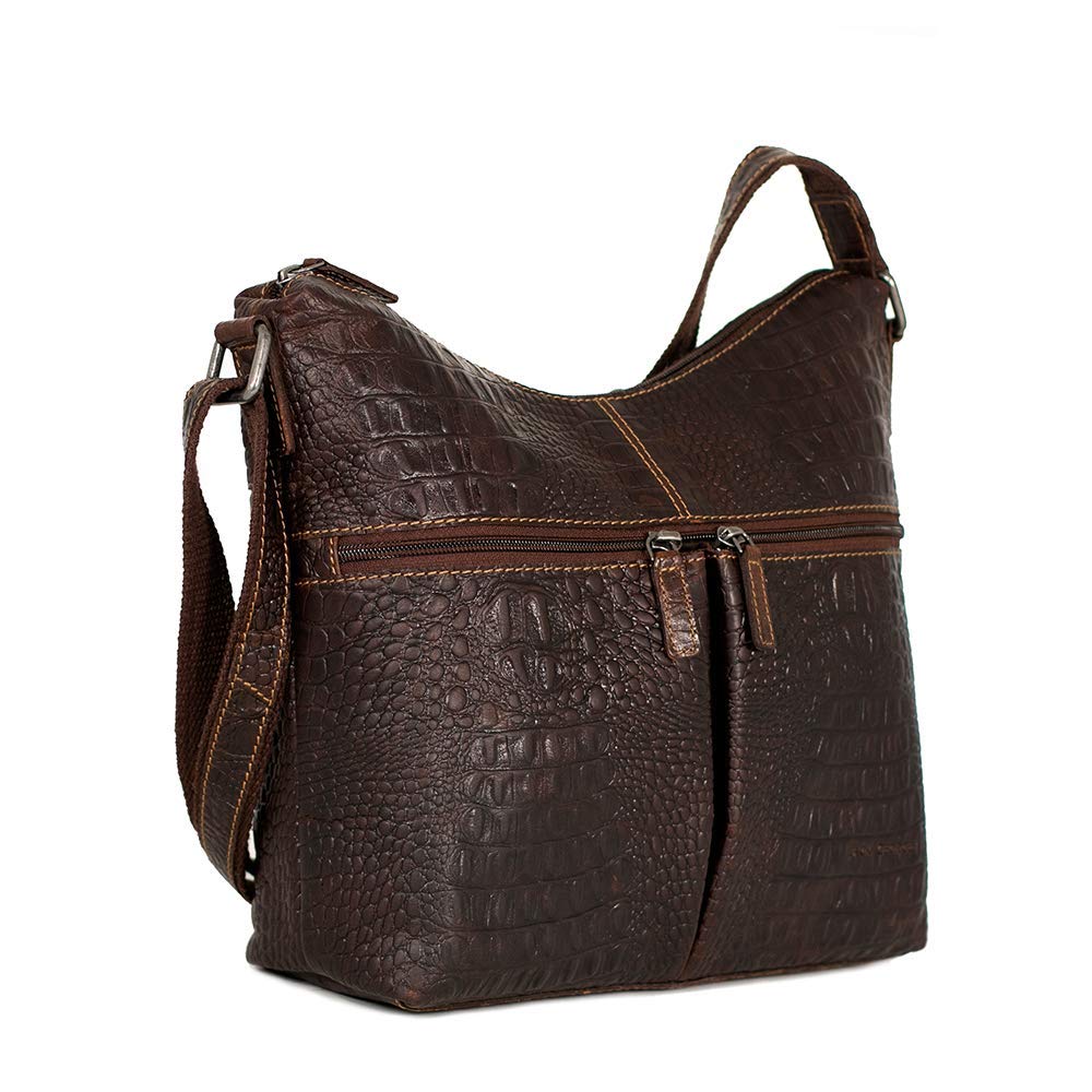 Hornback Croco Hobo Bag #HB814