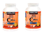 Kirkland Vitamin C (500 mg), Tangy Orange, Chewable Tablets, 500 Count (Pack of 2)
