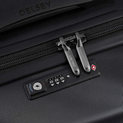 Delsey 2-piece Hardside Trunk Set, 26'', Black