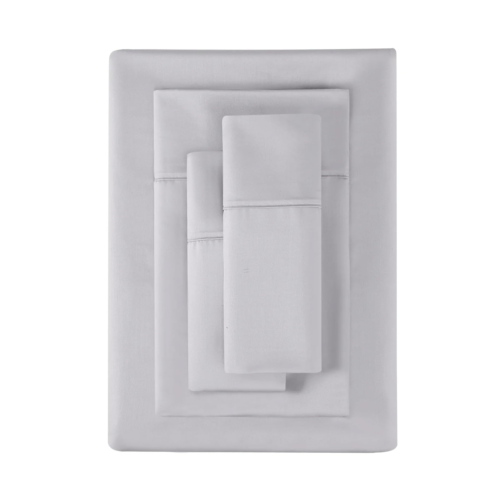 King Grey Gray 680 Thread Count Kirkland Sheet Set 6 Piece Deep Pockets