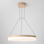 artika Optical 30W LED Pendant Light Fixture, Wood Painted Finish - Ideal for Dining Room - 2000 Lumens, Tunable White Technology 2700-3500-4500 Kelvin, No Bulb Required