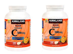 Kirkland Vitamin C (500 mg), Tangy Orange, Chewable Tablets, 500 Count (Pack of 2)