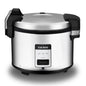 CUCKOO CR-3032 30-Cup (Cooked) / 60-Cup (Cooked) Large Capacity Commercial Rice Cooker & Warmer with Nonstick Inner Pot, Switch Press (Silver/Black)