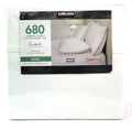 Kirkland Signature King Bright White 680 Thread Count Sheet Set 6 Piece Deep Pockets