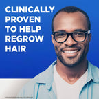 Kirkland Minoxidil 5% for Men, Topical Solution Extra Strength Hair Regrowth Treatment, 6 Months Supply, Total 12 Fl Oz, Dropper Applicator, Exclusive 2 MicroFiber Cleaning Cloths and Comb Included