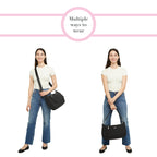 Baggallini Modern Everywhere Half Moon Messenger