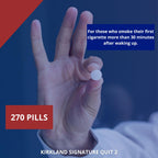 KIRKLAND Signature Quit 2 Nicotine Polacrilex Lozenges, Cherry Flavor, 270 Count