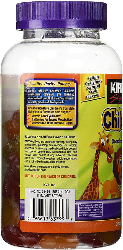 EMS Kirkland Signature Children's Complete Multivitamin Gummies 320 Count