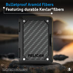 Pelican Magnetic Wallet for iPhone [Card Holder] [RFID Blocking] Heavy Duty MIL-STD Snap-on MagSafe Wallet -Detachable Hard Magnetic Phone Wallet for iPhone 15 Pro Max/14 Pro Max/13 Pro Max/12