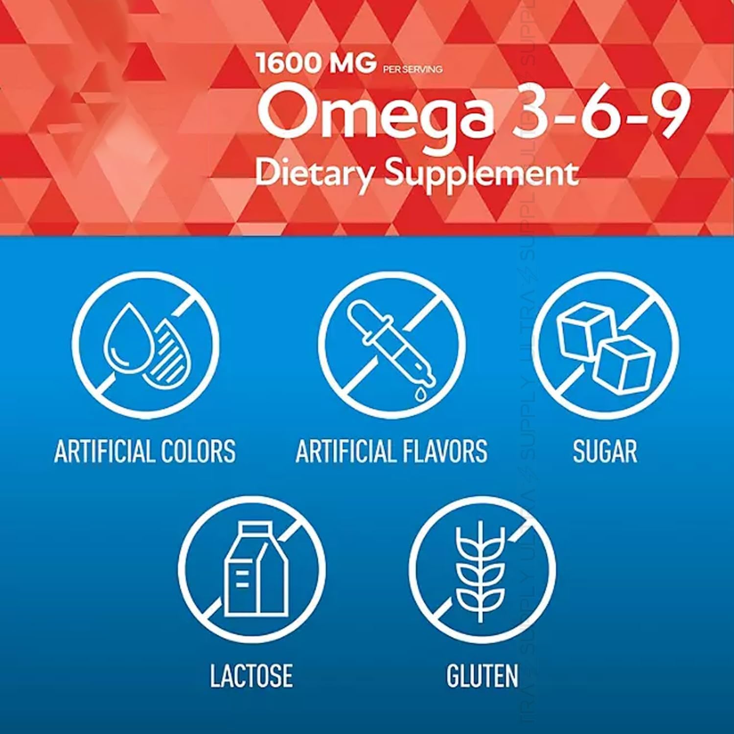 Presca Omega 3-6-9 Dietary Supplement (325 ct.) - Promote Visual Function and Eye Health - Support Heart, Cardiovascular Health, Healthy Skin, Hair and Overall Health (Omega 3-6-9)