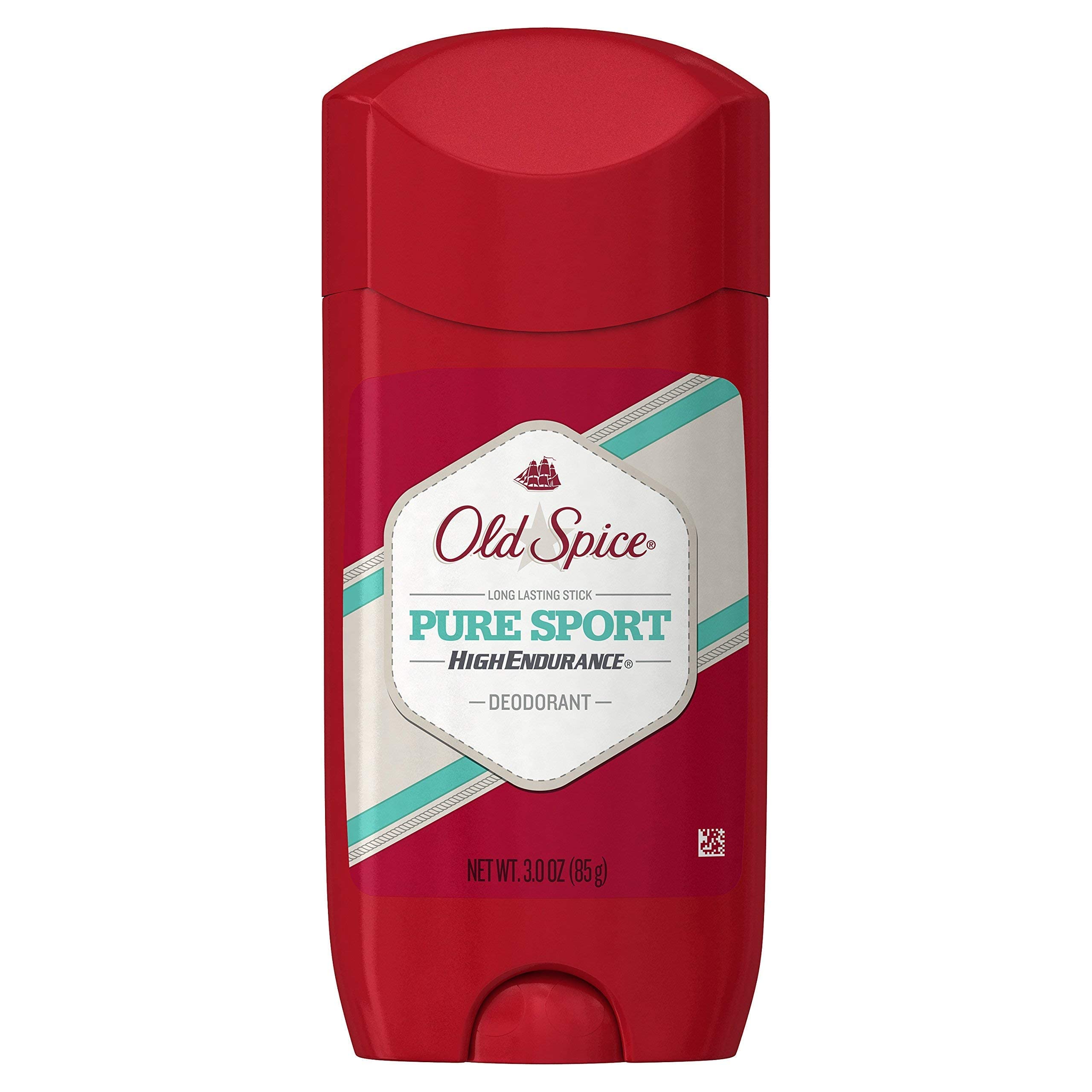 Old Spice Deodorant for Men Pure Sport Scent High Endurance 3 Ounce (Pack of 5)
