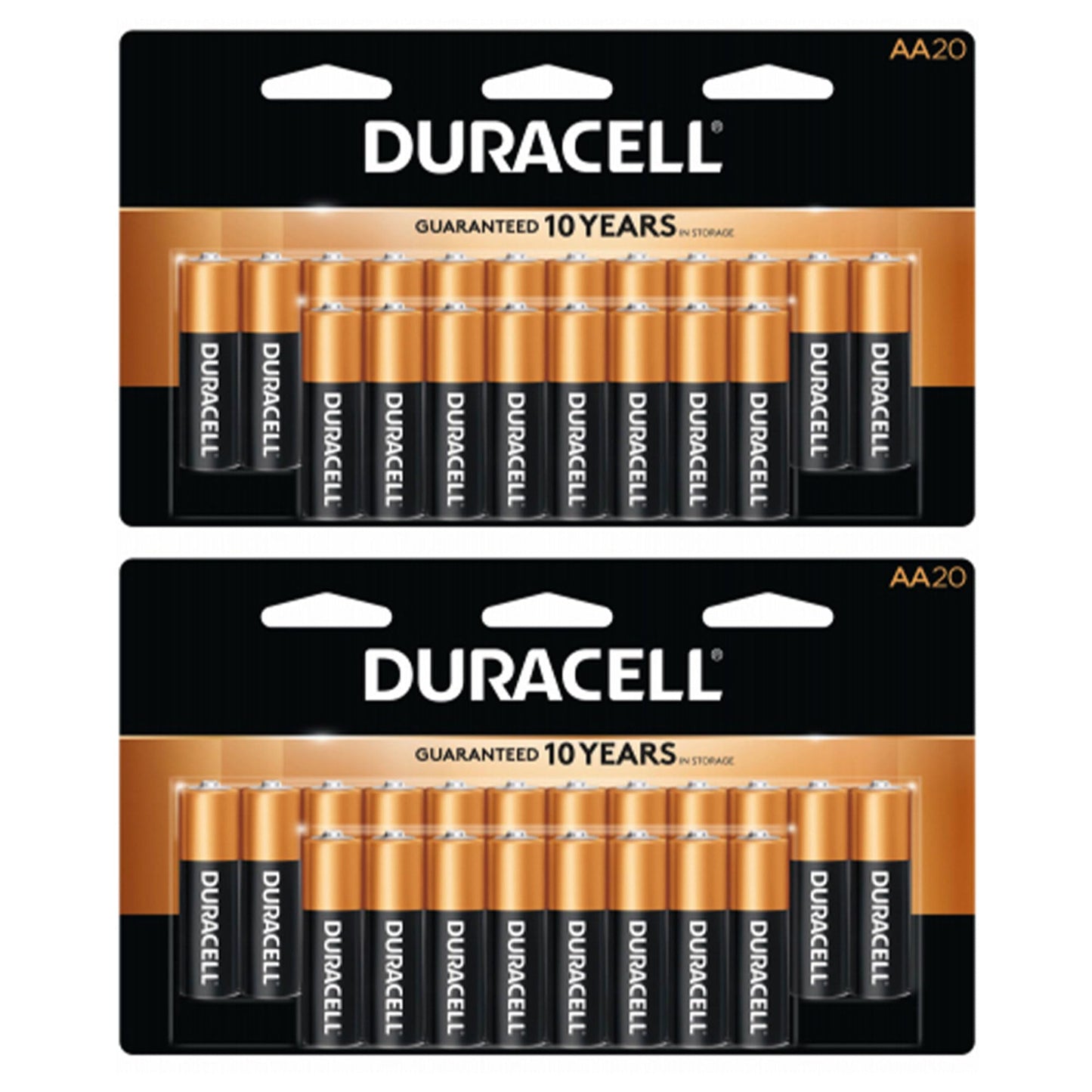 DURACELL Duralock AA 1.5-Volt Alkaline Batteries for Exclusive Power in Various Remotes, Controllers, and Calculators (40 Pack)