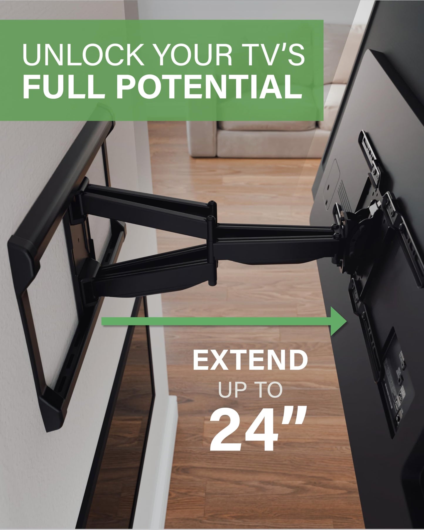 Sanus Full Motion TV Wall Mounts