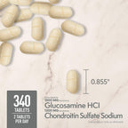 Members Mark Triple Strength Glucosamine Chondroitin (340 Count) (2 Pack)