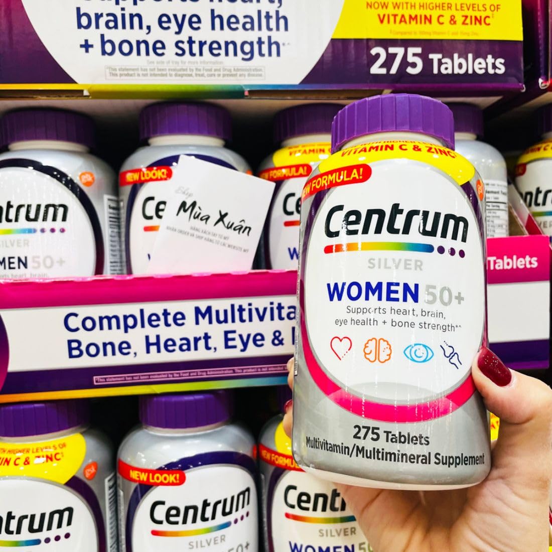Centrum Silver Women 50+ Multivitamin Multimineral 275 Tabs