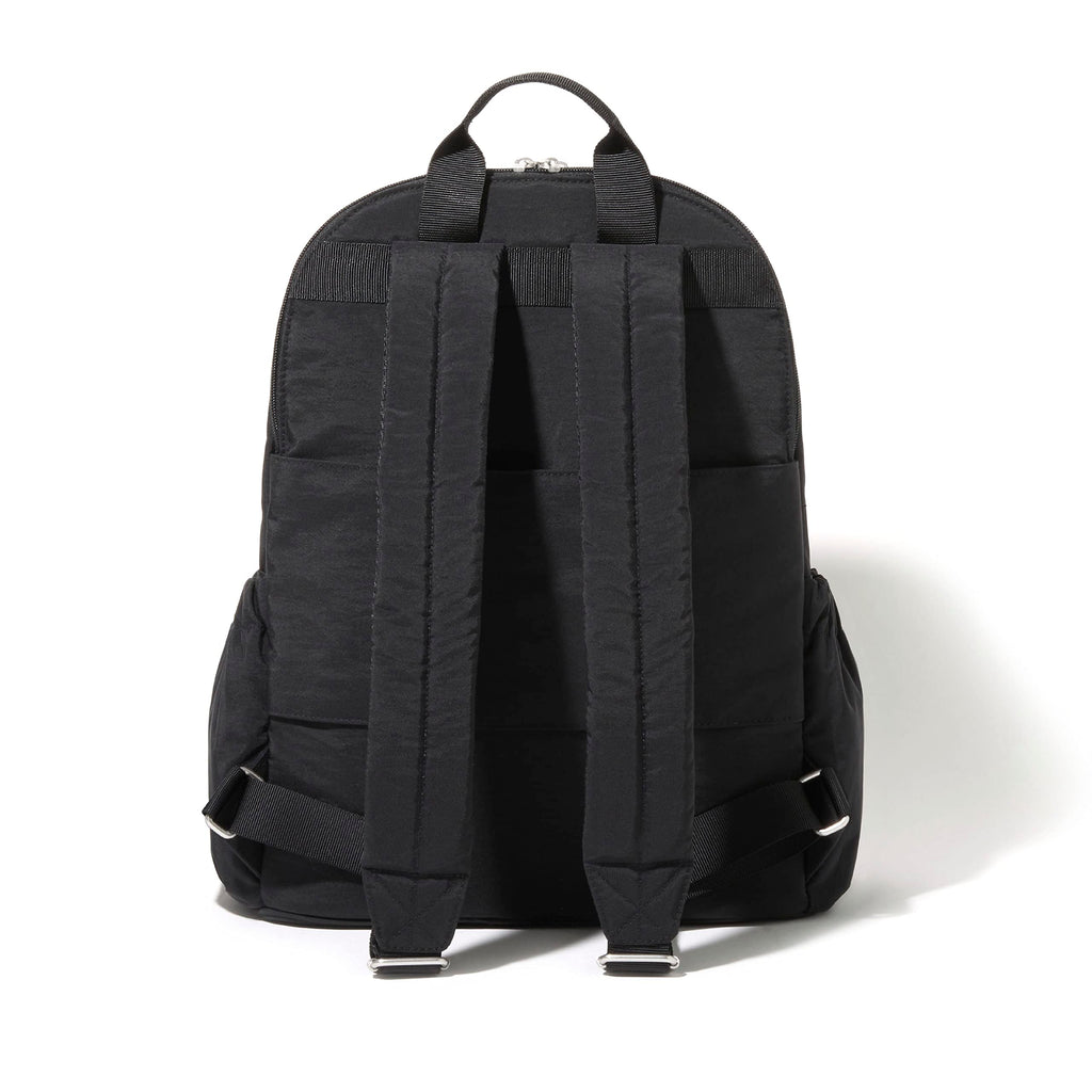 Baggallini On the Go Laptop Backpack - 16x12 Inch Travel Backpack with 16 Inch Laptop Sleeve - Lightweight Luggage Backpack
