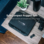 VAULTEK Essential Series Quick Access Handgun Safe with Auto Open Lid Pistol Safe Rechargeable Lithium-ion Battery (Not Compatible with Nano Key)
