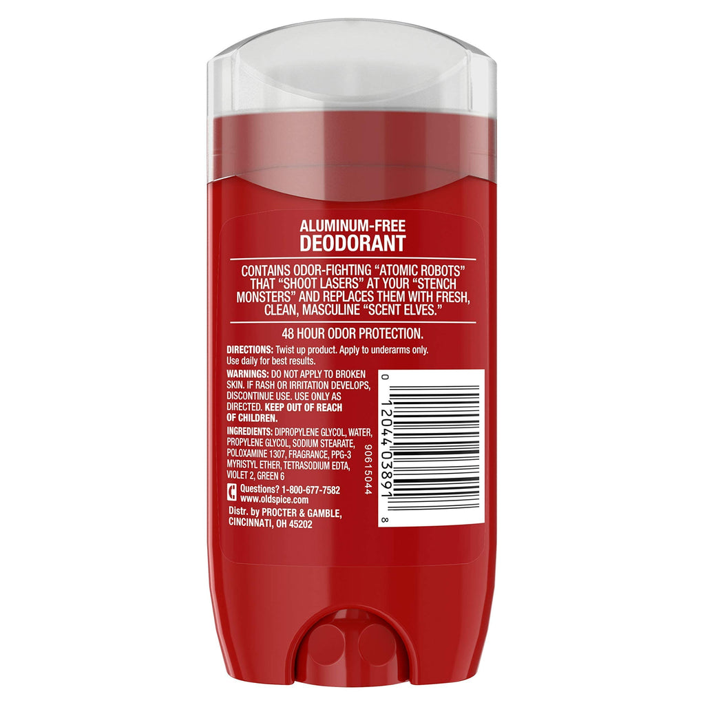 Old Spice Deodorant for Men Pure Sport Scent High Endurance 3 Ounce (Pack of 5)