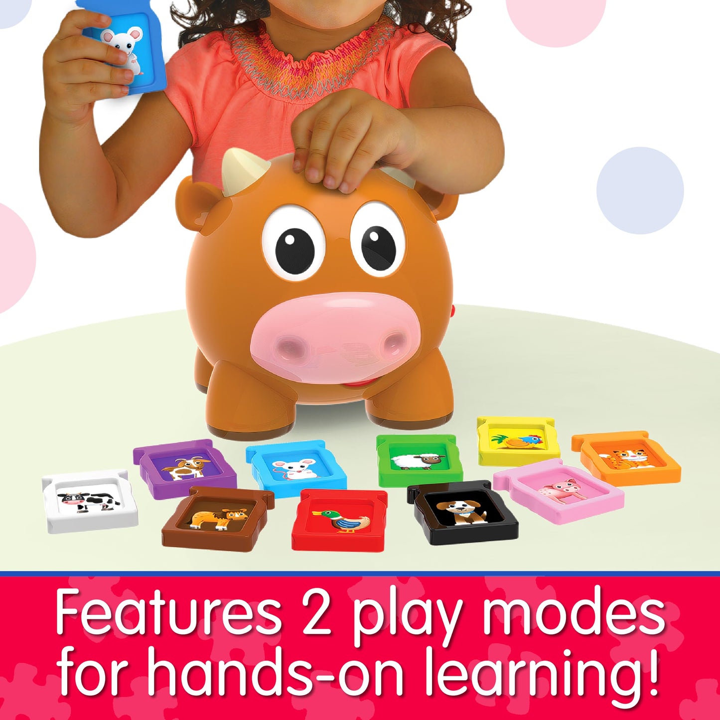 The Learning Journey: Learn with Me – Animal Farm – Teaching Toddler Educational Playset - Counting and Sorting - Preschool Learning Toys & Gifts for Boys & Girls Ages 2-5 Years