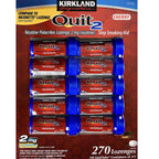 KIRKLAND Signature Quit 2 Nicotine Polacrilex Lozenges, Cherry Flavor, 270 Count