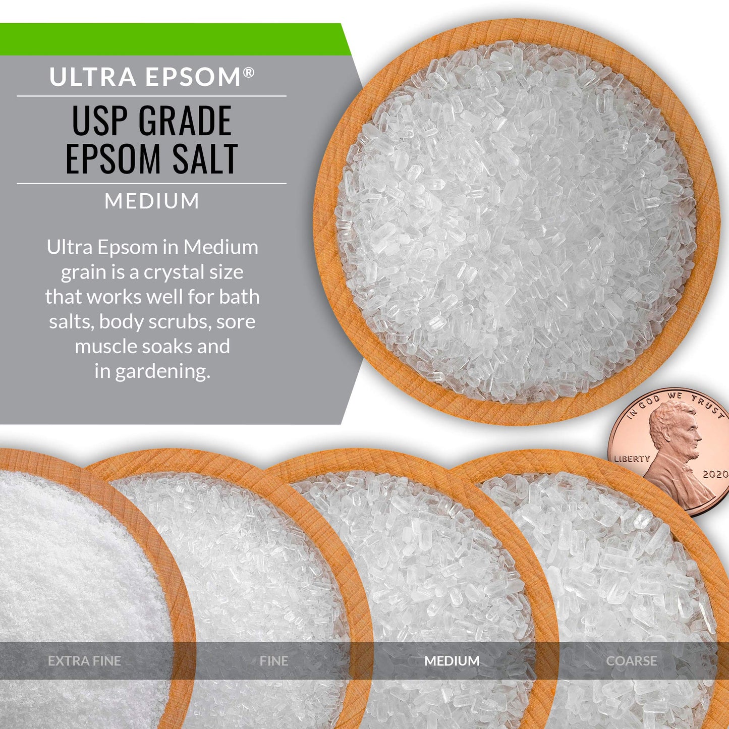 SaltWorks Ultra Epsom Bath Salt