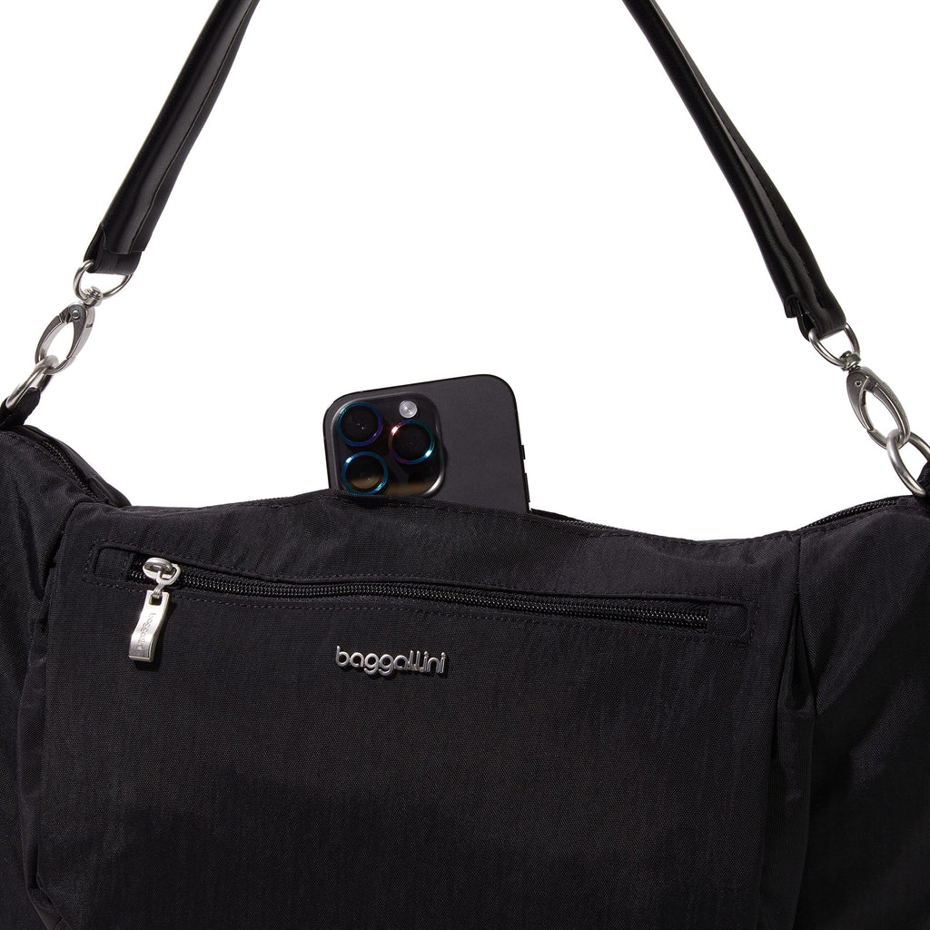 Baggallini Modern Everywhere Half Moon Messenger