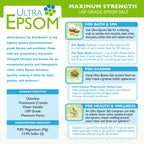 SaltWorks Ultra Epsom Bath Salt