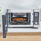 Panasonic Compact Microwave Oven with 1100 Watts of Cooking Power, Sensor Cooking, Quick 30sec and Popcorn Button, 1.3 cft